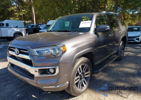 2020 Toyota 4Runner Limited z USA, uszkodzony, nr VIN JTEBU5JR6L5777812